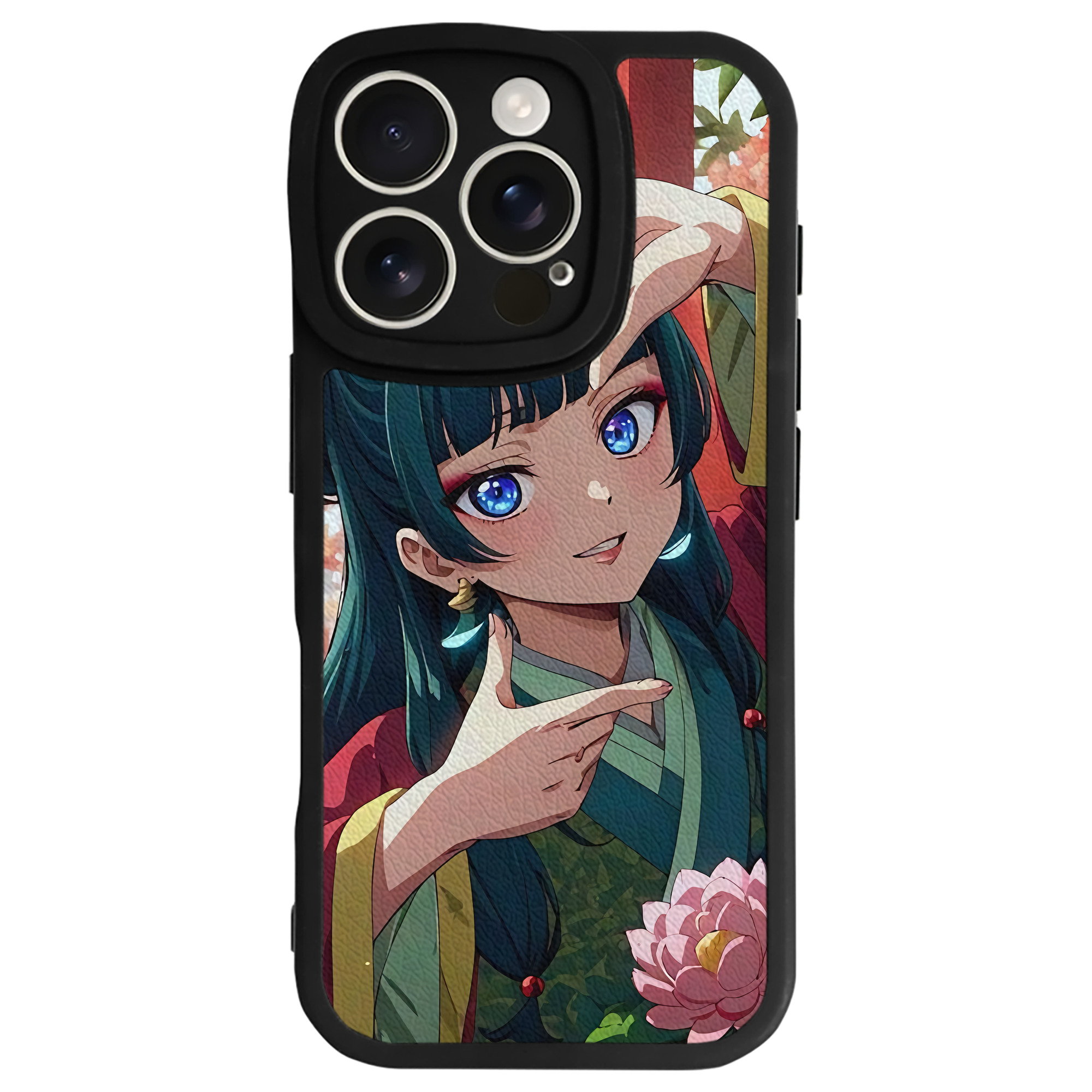 薬屋のひとりごと The Apothecary Diaries 【iPhone 16シリーズ対応】シリコンスマホケース（レザー調） 材質：シリコン